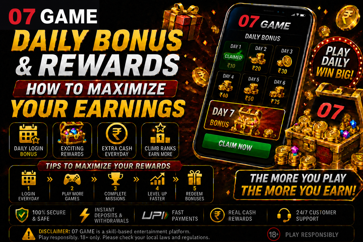 07GAME Reward Conditions: Trigger, Progress and Net Result